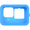 TELESIN Protective Silicone Case with Lanyard for GoPro HERO9/10 (Blue)