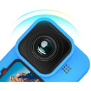 TELESIN Protective Silicone Case with Lanyard for GoPro HERO9/10 (Blue)