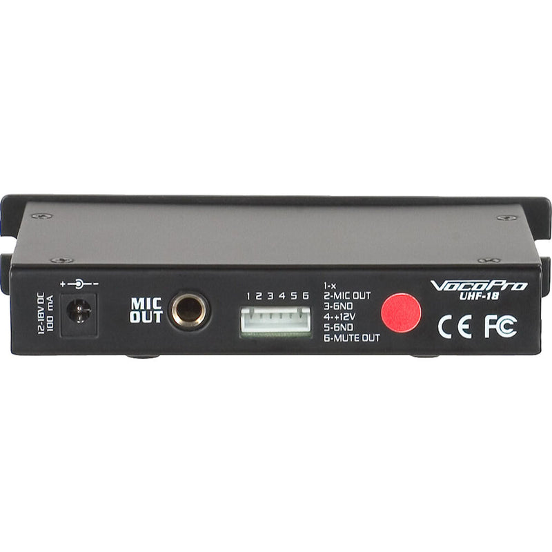 VocoPro UHF-18 Handheld UHF Wireless Microphone System (M: 915 MHz)