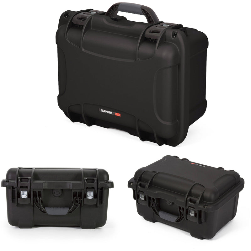 Nanuk 918 Case with Cubed Foam Insert (Black)