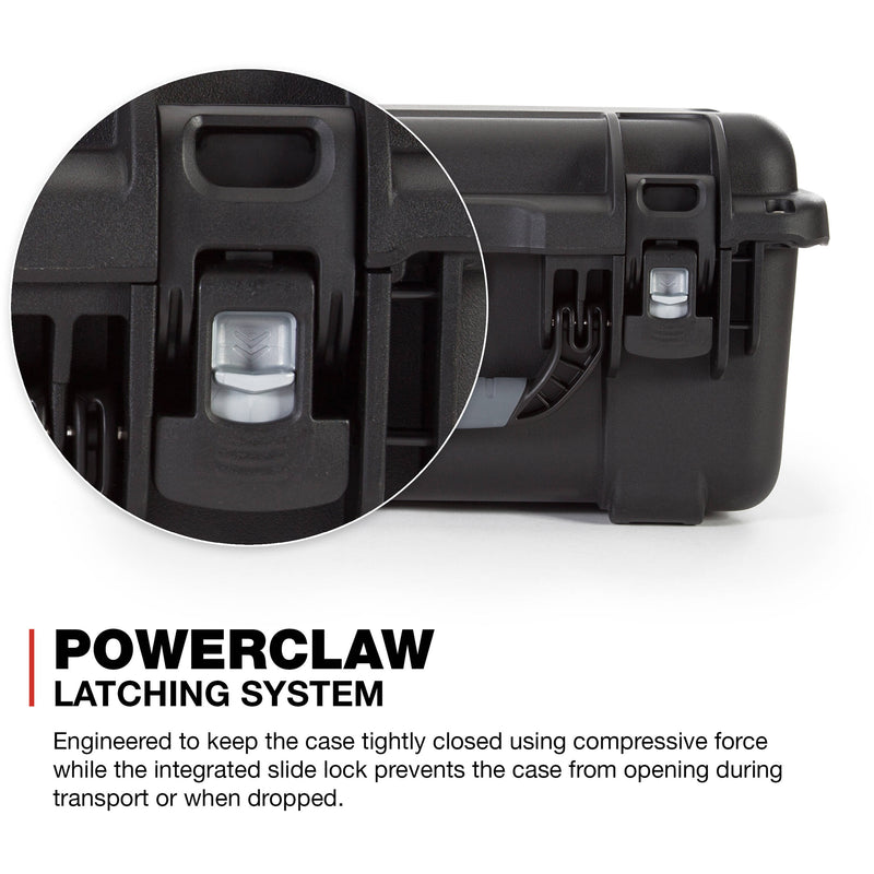 Nanuk 918 Case with Cubed Foam Insert (Black)