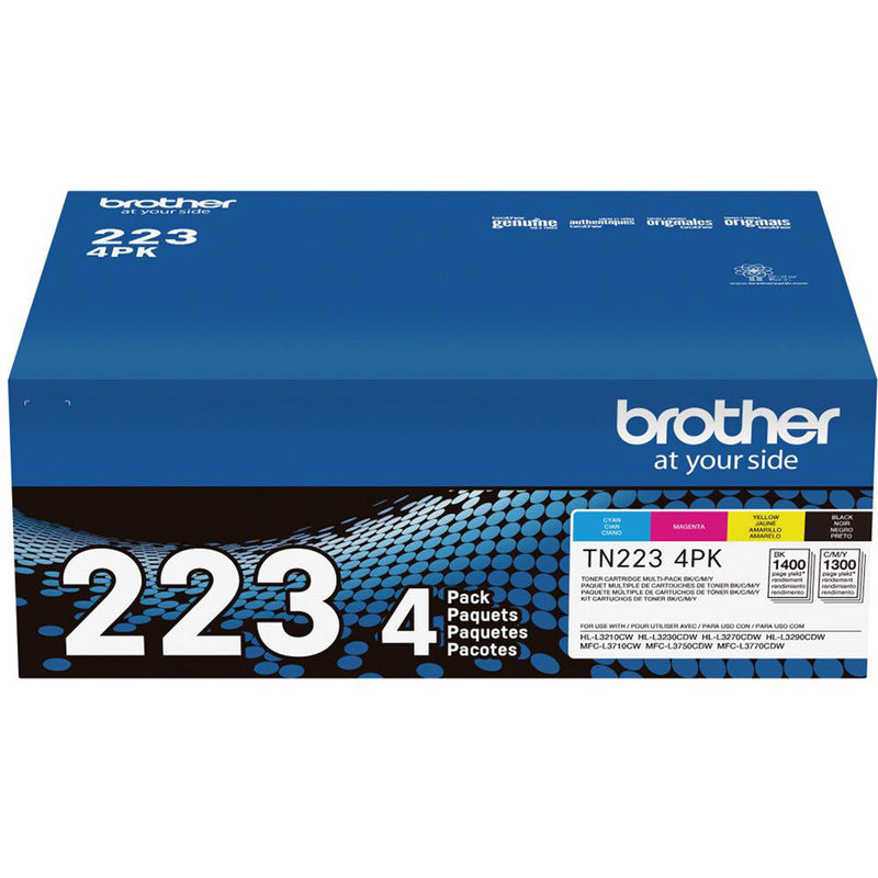 Brother Standard Yield Toner Cartridge (C/M/Y/BK)
