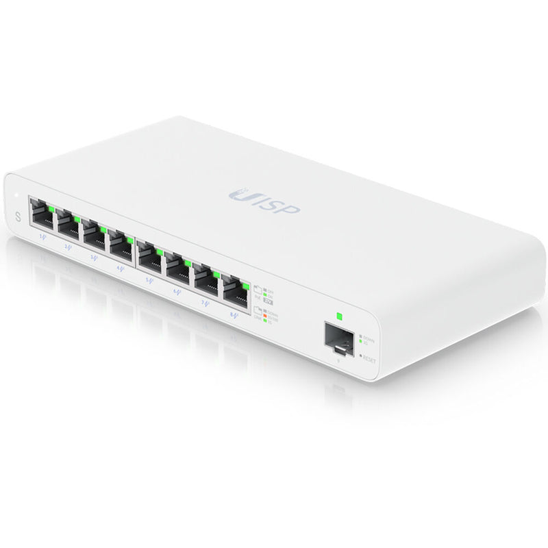 Ubiquiti Networks UISP 8-Port Gigabit PoE Compliant Managed Network Switch