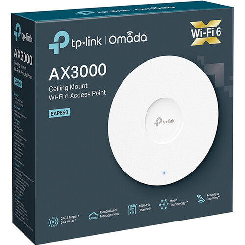 TP-Link EAP650 AX3000 Wireless Dual-Band Access Point