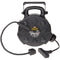 Bayco Products SL-8906 Retractable All-Weather 4-Outlet Extension Cord Reel (15A, 50')