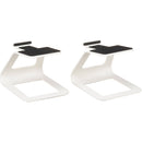 Kanto Living SE2 Desktop Speaker Stands (Pair, White)