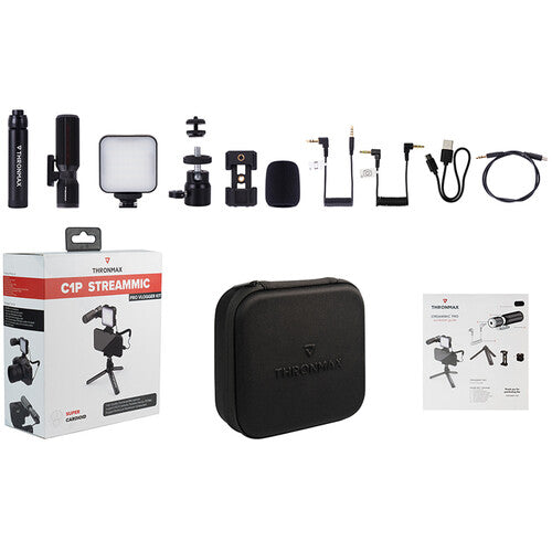 THRONMAX C1P StreamMic Pro Vlogger Kit for Cameras, Smartphones, and USB Type-C Devices