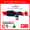 THRONMAX C1 StreamMic Vlogger Kit for Cameras, Smartphones, and USB Type-C Devices