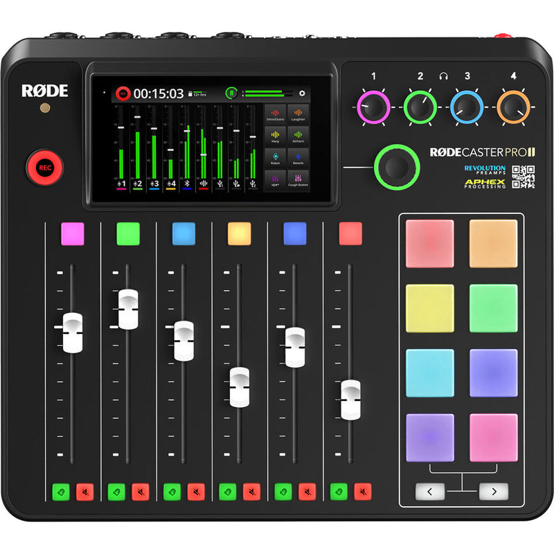 RODECaster Pro II Integrated Audio Production Studio