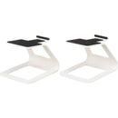 Kanto Living SE2 Desktop Speaker Stands (Pair, White)