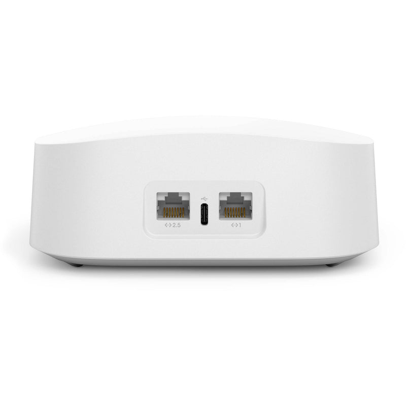 eero Pro 6E AX5400 Wi-Fi 6E Tri-Band Gigabit Mesh System (Router Only, White)