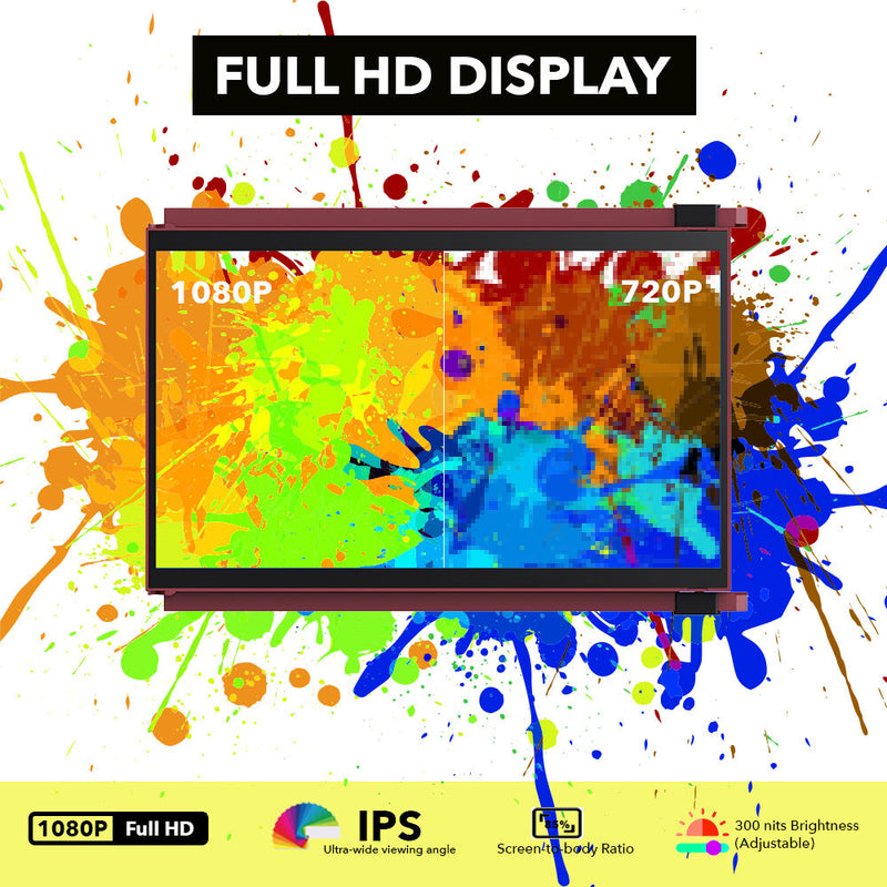 Mobile Pixels DUEX Max 14.1" 1080p Monitor (Red)