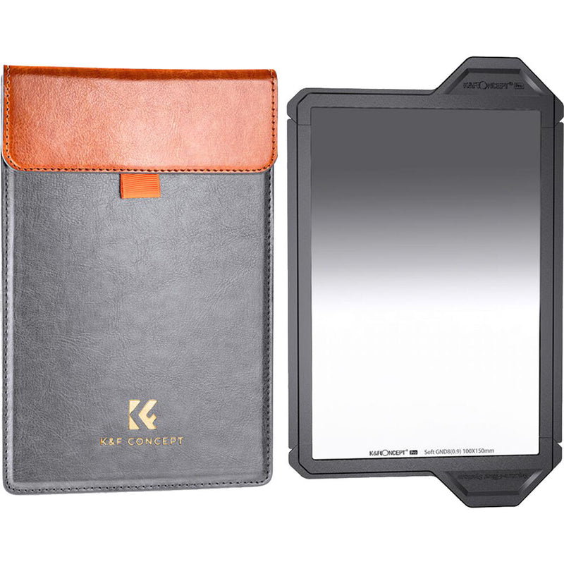 K&F Concept X-PRO Square Soft Edge ND8 Filter with Frame (100 x 100mm)