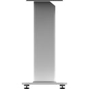 Kanto Living Pair of 22" Fillable Speaker Stands with Isolation System (White)