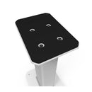Kanto Living Pair of 22" Fillable Speaker Stands with Isolation System (White)