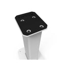 Kanto Living Pair of 22" Fillable Speaker Stands with Isolation System (White)
