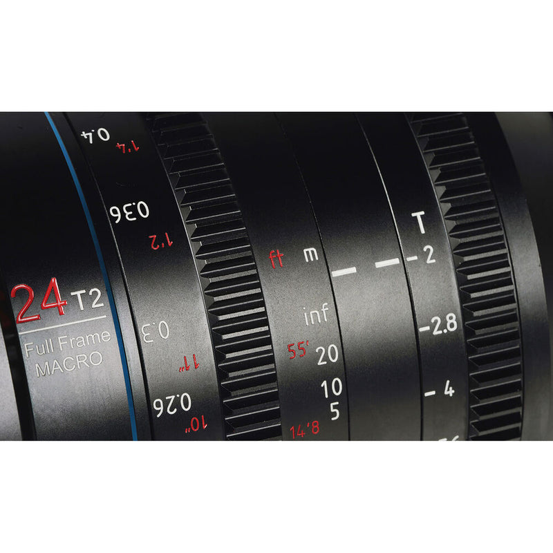 Sirui Jupiter 24mm T2 Full Frame Macro Cine Lens (EF Mount)