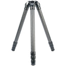 FLM 42-L4 Atlas4-Section Carbon Fiber Tripod with 100mm Bowl Adapter and Half-Ball Leveler Kit