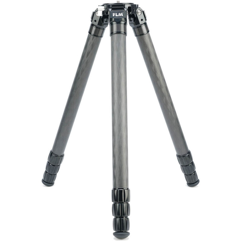 FLM 42-L4 Atlas4-Section Carbon Fiber Tripod with 100mm Bowl Adapter and Half-Ball Leveler Kit