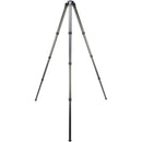 FLM 42-L4 Atlas4-Section Carbon Fiber Tripod with 100mm Bowl Adapter and Half-Ball Leveler Kit