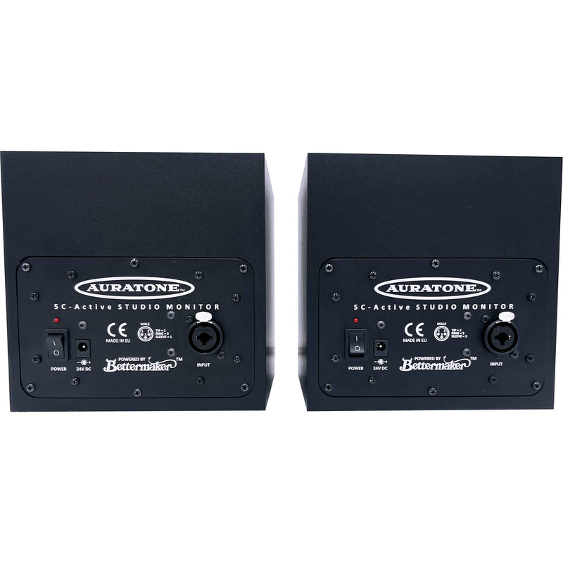 Auratone 5C Active Super Sound Cube Studio Monitors (Black Finish, Pair)