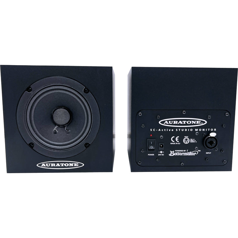 Auratone 5C Active Super Sound Cube Studio Monitors (Black Finish, Pair)
