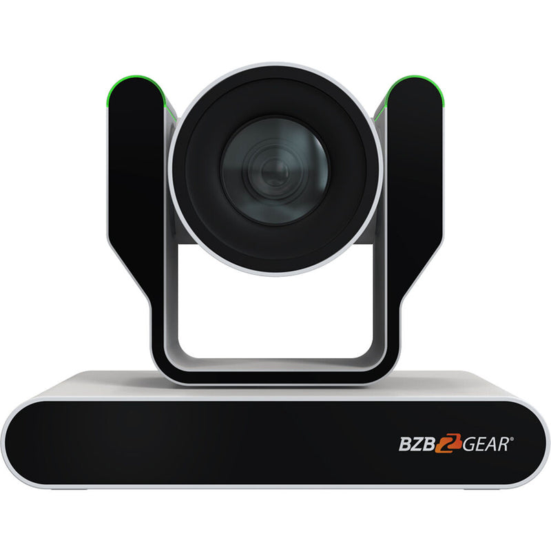 BZBGear Live Streaming 4K PTZ Camera with Tally Lights & 25x Optical Zoom (White)