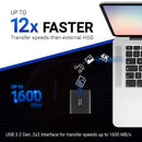 PNY 2TB EliteX-Pro USB 3.2 Gen 2x2 Type-C Portable SSD