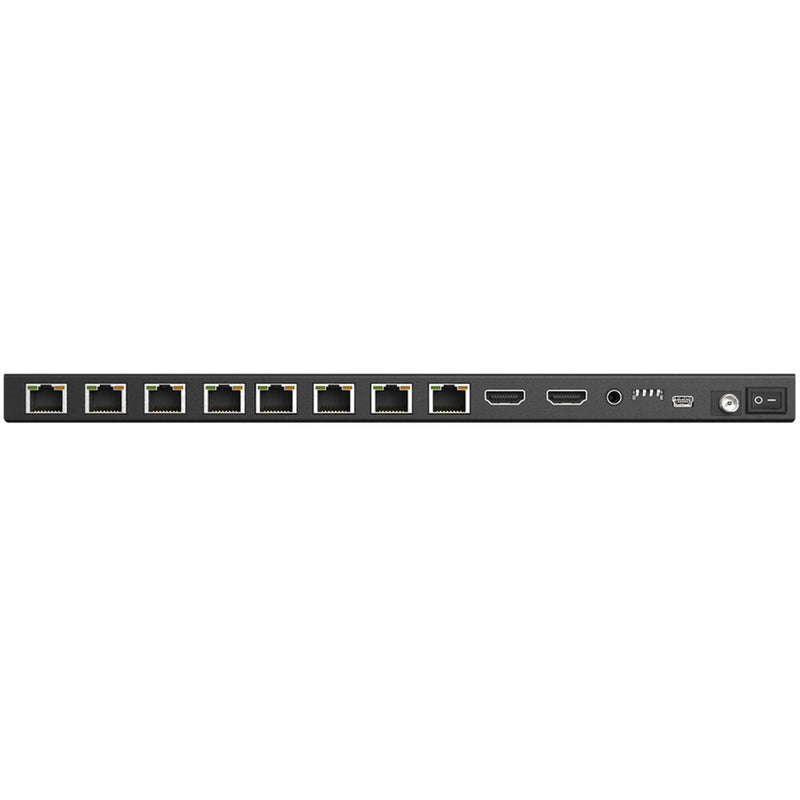 BZBGear 1x8 4K30/1080p HDMI Splitter/Distribution Amplifier with 8 Receivers