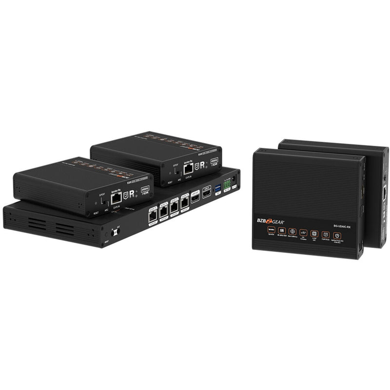 BZBGear 1x4 4K60 UHD 18 Gb/s HDMI Splitter/Distribution Amplifier (230')