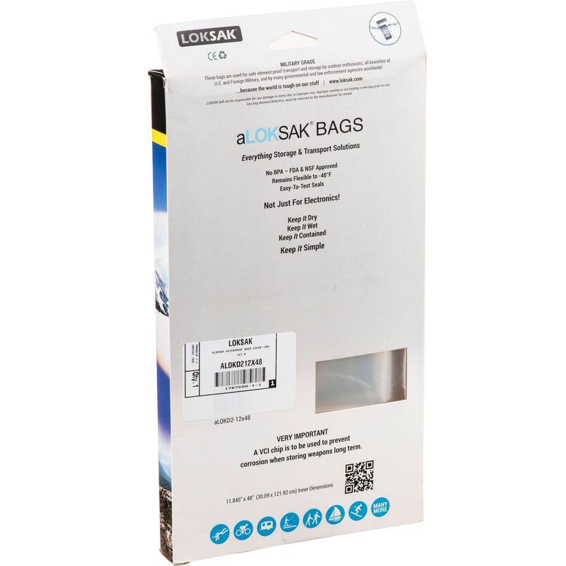 LOKSAK aLOKSAK Element-Proof Bag (2-Pack, 48 x 12")