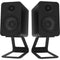 Kanto Living SE4 Desktop Speaker Stands (Pair, Black)