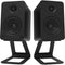 Kanto Living SE6 Desktop Speaker Stands (Pair, Black)
