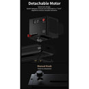 YC Onion Chocolate Pro Cheese Motorized Slider with Support Stand (20.5")