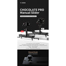 YC Onion Chocolate Pro Manual Slider with Support Stand (27.6")