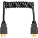 Elvid 4K Coiled High-Speed HDMI Cable (1.5')