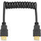 Elvid 4K Coiled High-Speed HDMI Cable (1.5')