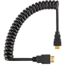 Elvid 4K Coiled High-Speed Mini-HDMI to HDMI Cable (3')