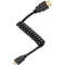 Elvid 4K Coiled High-Speed Micro-HDMI to HDMI Cable (1.5')