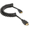 Elvid 4K Coiled High-Speed Mini-HDMI to HDMI Cable (3')