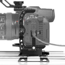 SHAPE Camera Cage with 15mm LWS Rod System for Canon EOS R5 C, R5, and R6