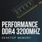 PNY 8GB Performance DDR4 3200 MHz RAM (1 x 8GB)