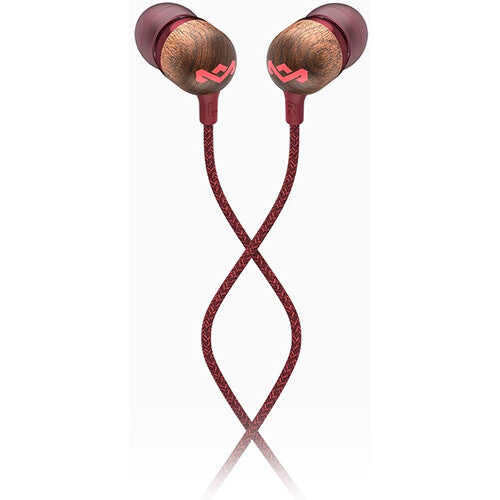 House of Marley Smile Jamaica Wired In-Ear Headphones (Red)