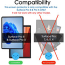 TechProtectus Tempered Glass Screen Protector for 13" Surface Pro 8 and X