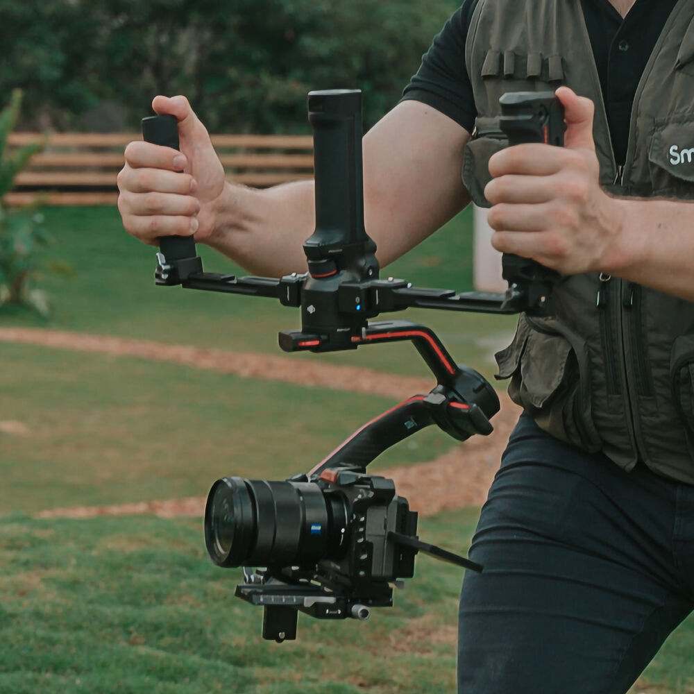 Buy in India SmallRig Wireless Control Dual Handgrip for DJI RS 2 
