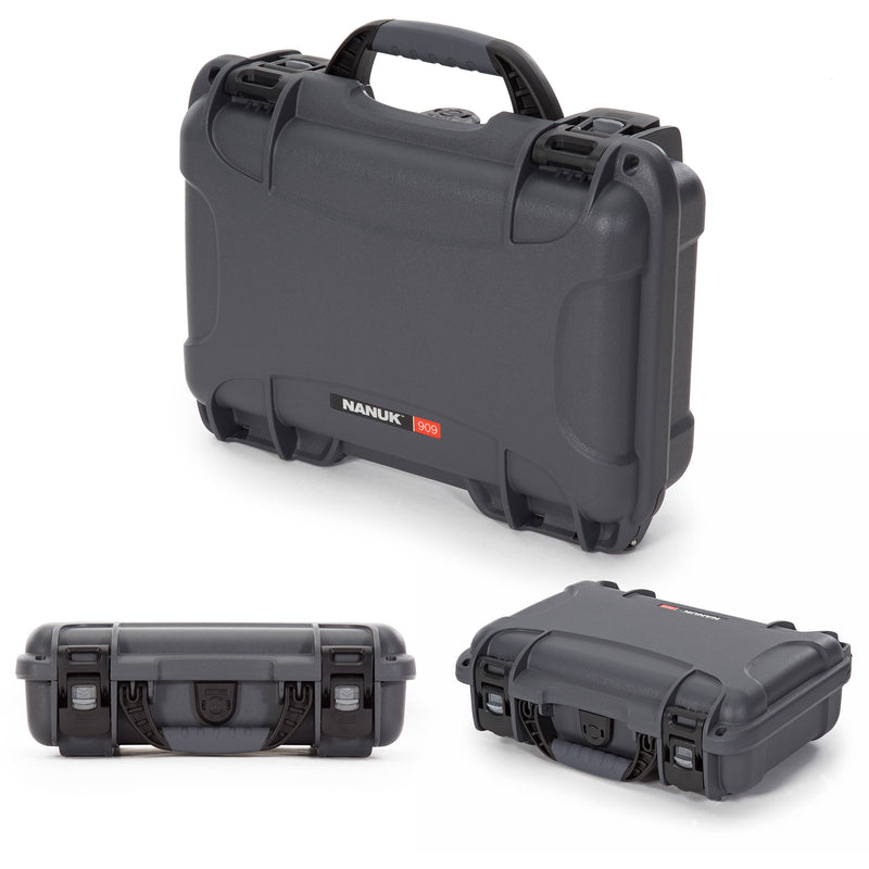 Nanuk 909 Waterproof Hard-Shell Case for DJI Mini 3 Pro & RC-N1 Remote (Graphite)