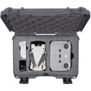 Nanuk 909 Waterproof Hard-Shell Case for DJI Mini 3 Pro & RC-N1 Remote (Graphite)