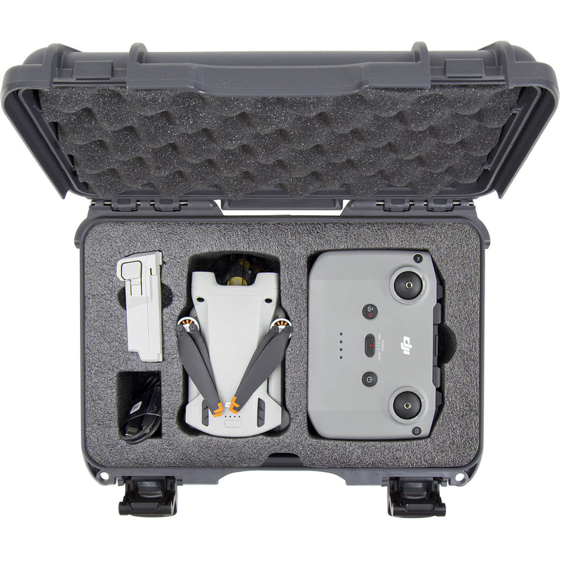 Nanuk 909 Waterproof Hard-Shell Case for DJI Mini 3 Pro & RC-N1 Remote (Graphite)