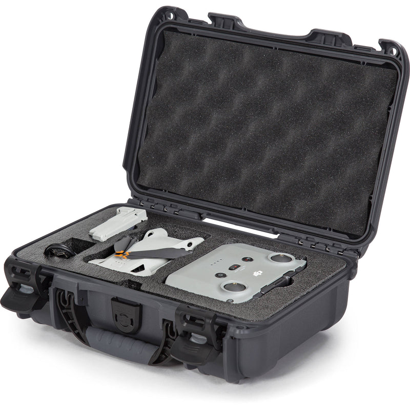 Nanuk 909 Waterproof Hard-Shell Case for DJI Mini 3 Pro & RC-N1 Remote (Graphite)