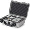 Nanuk 909 Waterproof Hard-Shell Case for DJI Mini 3 Pro & RC-N1 Remote (Silver)